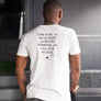 White Culture Warp Christian T-Shirt. The shirt style is Classic Unisex T-Shirt , size S. The design is Come to Me - Inferno Collection.