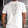 White/Black Culture Warp Christian T-Shirt. The shirt style is Classic Unisex T-Shirt , size S. The design is Enough Evidence for Those Who Want to Believe - UNWARP Collection Collection.
