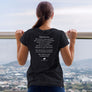 White/Black Culture Warp Christian T-Shirt. The shirt style is Classic Unisex T-Shirt , size S. The design is Traditions & Values - UNWARP Collection Collection.