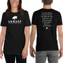 Black/White Culture Warp Christian T-Shirt. The shirt style is Classic Unisex T-Shirt , size S. The design is Enough Evidence for Those Who Want to Believe - UNWARP Collection Collection.