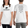 White/Black Culture Warp Christian T-Shirt. The shirt style is Classic Unisex T-Shirt , size S. The design is Enough Evidence for Those Who Want to Believe - UNWARP Collection Collection.