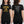 Black/Gold Culture Warp Christian T-Shirt. The shirt style is Women's Fashion T-Shirt , size S. The design is Come to Me - CWU Collection.