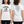 White/Black Culture Warp Christian T-Shirt. The shirt style is Women's Fashion T-Shirt , size S. The design is Come to Me - CWU Collection.