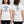 White/Navy Culture Warp Christian T-Shirt. The shirt style is Women's Fashion T-Shirt , size S. The design is Blameless and Pure - CWU Collection.