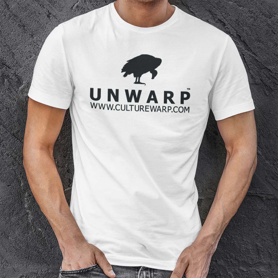 White/Black Culture Warp Christian T-Shirt. The shirt style is Classic Unisex T-Shirt , size S. The design is Enough Evidence for Those Who Want to Believe - UNWARP Collection Collection.
